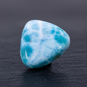Piedras preciosas Larimar naturales de 13mm al por mayor, piedras sueltas de alta calidad de República Dominicana, certificado IGI, precio de fábrica - Product Image 3