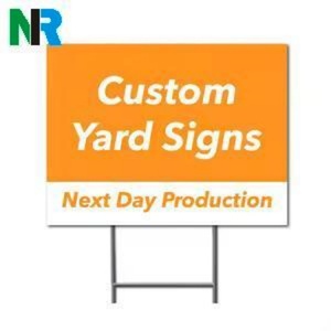 Customized Full-Color Printing PP/PVC <b>Sheet</b> Yard Sign Greeting Signs Cutting Processing Included - Product Image 6