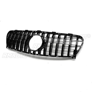 Bandes décoratives pour calandre de voiture, kit carrosserie, calandre avant pour Mercedes Benz GLA classe X156 GT 2017-2019 - Product Image 5