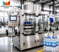 Machine d'étiquetage à colle thermofusible OPP à commande PLC intelligente pour bouteilles en plastique, équipement d'emballage de boissons à haute efficacité