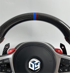 Volante de Fibra de Carbono Personalizado de Alto Rendimiento para BMW Serie 3 4 5 6 7 8 G20 G2X G3X M3 M4 M5 330i <span class=keywords><strong>330e</strong></span> 340i 440i - Product Image 3