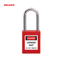 Cadenas de Sécurité LOTO à Corps en Nylon, Consignation, à Clé Identique