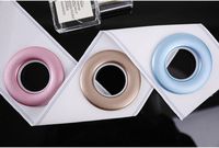 Coloré facile à utiliser rideau de douche anneaux or rose pp rideau oeillet anneaux œillet boucle anneau rideau accessoires