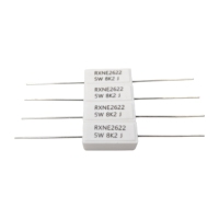 Resistencia de Cemento de Alta Potencia 50W 2R/3/5/7/10/15/20/25/30/50/80/100 Ohm/1K2K Varios Tamaños para un Rendimiento Óptimo