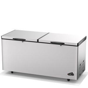 Defrost OEM/ODM Supported Energy Efficient Double Door Electric Deep <b>Freezer</b> Chest <b>Freezer</b> for Home Commercial Outdoor Hotel Use - Product Image 3