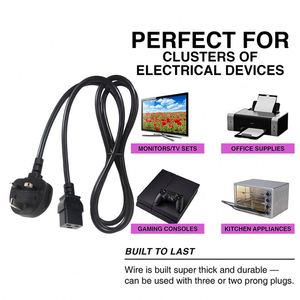 Extensión de servidor Ups Ac Pro de 250v, pieza de repuesto de 3 puntas, resistente, 220v, S19j Asic, salida c19 con cable, 20A - Product Image 5