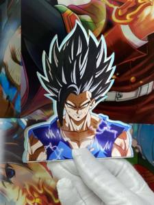 股票设计龙珠可爱卡通动漫3D贴纸防水汽车贴纸儿子悟汉笔记本运动贴纸装饰 - Product Image 4