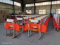 Scie à ruban horizontale Rima 18 pouces Mini scie à table avec moteur à essence à vendre