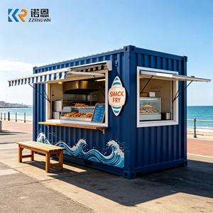 Modern restaurant met modulaire voedselbereidingsruimte, op maat gemaakte indeling, containercafé - Product Image 6