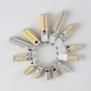 Yüksek kaliteli LED ampul G4 G9 GY6.35 G5.3 BA15D 12V 24V 220V çok watt enerji tasarrufu vurgulamak G4 G9 pin LED küçük ampul