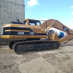 Excavatrice sur chenilles hydraulique CAT 320B d'occasion, 20 tonnes, à vendre, en bon état - Product Image 2