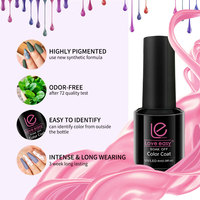 Kit de vernis à ongles gel 20 couleurs, longue tenue, avec base, top coat et finition mate, pailleté, nude et rouge, pour usage professionnel en salon