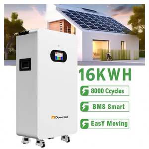 Batterie solaire divisée 51,2 V Stockage d'énergie 100 Ah 200 Ah 300 Ah 5-30 kWh Batterie au lithium LiFePO4 murale CAN - Product Image 1