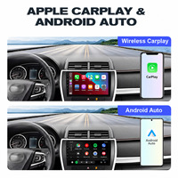 Écran de navigation Android 9 pouces avec carte SIM, écran tactile sans fil, autoradio multimédia, lecteur DVD, version 4G