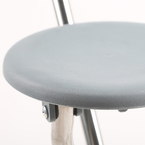 Canne de marche pliante portable en acier inoxydable bleue avec siège pour seniors, idéale pour les loisirs en extérieur - Product Image 2