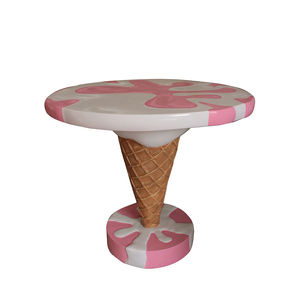 Más populares de arte pop arte de fibra de vidrio escultura creativo de la vida de hielo del tamaño de mesa crema de hielo crema tienda Decoración - Product Image 3