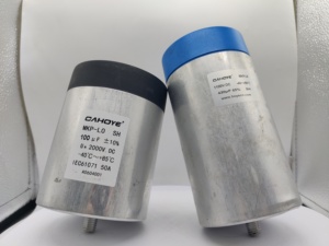 Condensatore a film sottile metallizzato a secco per correzione del fattore di potenza del motore, tipo DC Link MKP <span class=keywords><strong>L0</strong></span> per inverter industriali e UPS - Product Image 1