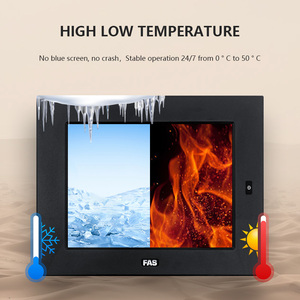 19 inch không quạt công nghiệp màn hình cảm ứng bảng điều chỉnh máy tính i5 tùy chỉnh 8GB + 128GB VESA cài đặt trong một máy tính công nghiệp - Product Image 2