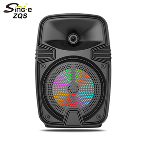 SING-E Zqs1461s Xách Tay Có Thể Sạc Lại Led Loa Với USB FM Đài Phát Thanh 4-Inch Woofer Du Lịch Thoải Mái Có Thể Sạc Lại Đúng Không Dây - Product Image 2