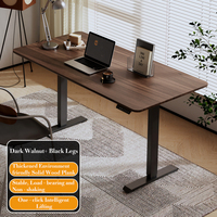 D-1C1 Bureau debout électrique intelligent à double moteur abordable, tables de bureau réglables en hauteur, cadre de bureau relevable