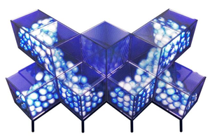 DJブースLEDディスプレイスクリーン ナイトクラブDJブースLEDディスプレイ 電子音楽ステージDJテーブルLEDディスプレイ - Product Image 3