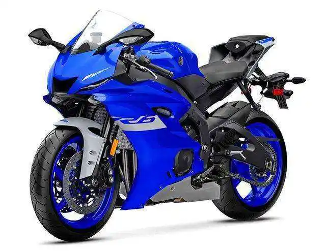 Yamahas YZF R6 sepeda motor trail, model sepeda motor Trail 599cc 4 6 kecepatan 117 hp