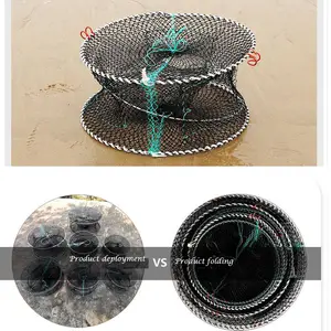 Best Supplier Wholesale Sea Pot Fishing Cage Trap Long Multifilament Nylon Net For Shrimp Fishing