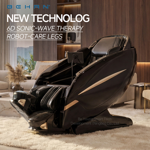 Новейшее массажное кресло 8D Robot-Sonic-Wave Care класса люкс с улучшенным массажем ног, максимально комфортное для сидения и лежания, для всего тела - Product Image 2