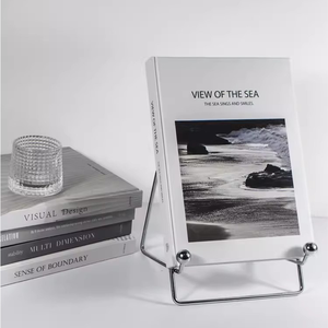 Libro Decorativo per Caffè, Libro con Copertina Rigida, Semplice e Moderno, per Casa, Stanza Modello, Studio, Camera da Letto, Decorazioni Morbide, Ornamenti - Product Image 2
