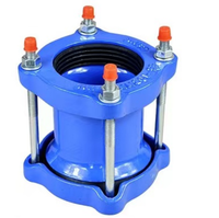 Raccord universel en fonte ductile de 3 pouces (DN200) avec surface lisse, norme ASTM, basse pression
