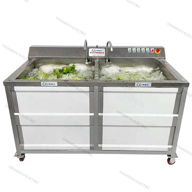 ماكينة غسل الفواكه والخضروات الأوتوماتيكية عالية الجودة للمطاعم بسعر رائع