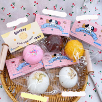 Jouets anti-stress Kawaii style japonais, multi-formes, en forme de beignets et de pains, mignons jouets mochi squishy pour adultes et enfants unisexes