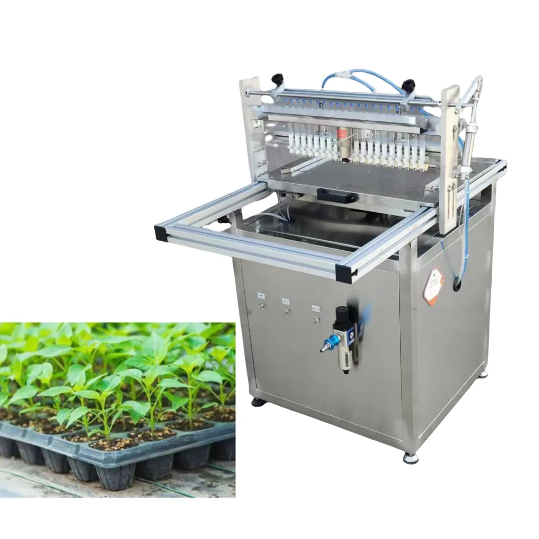 Khay seeder Máy cây giống khay seeder hạt giống khay máy