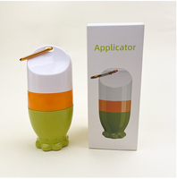 Outil de protection solaire de plage à application rapide Boucle d'alpinisme portable Applicateur de protection solaire en éponge remplaçable remplissable