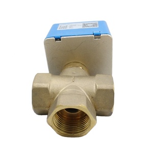 <span class=keywords><strong>Vanne</strong></span> de mélange électrique à trois voies pour le système d'eau de climatisation à ventilo-convecteur Structure de contrôle HAVC - Product Image 3