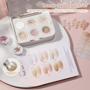 Missgooey - Cojín de Gel de 6 Compartimentos para Rubor de Alta Pigmentación, Efecto <span class=keywords><strong>Degradado</strong></span>, para Arte de <span class=keywords><strong>Uñas</strong></span>, Efecto Ombré - Product Image 6