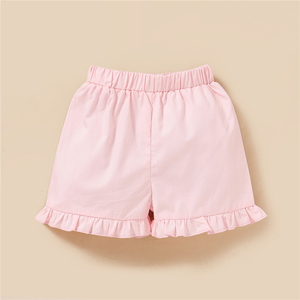 Ensemble de vêtements pour petites filles avec jupe à manches volantées à fleurs, été - Product Image 5