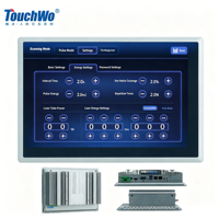 TouchWo PC Industrial Táctil Todo en Uno de 10.1 Pulgadas, Computadora de Panel Empotrado X86, IP65 Capacitiva, Win10 Linux Personalizable