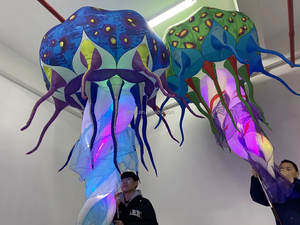 Medusas Inflables Coloridas, Utilizadas en Desfiles, para Zoológicos, Acuarios, Parques de Atracciones, Circo y Decoraciones de Escenarios - Product Image 3