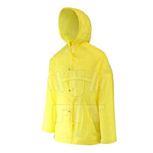 ชุดกันฝนและกางเกงสำหรับผู้ใหญ่ชุดเสื้อแจ็กเก็ตกันน้ำระบายอากาศได้ดีสีตามสั่ง - Product Image 5