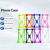 Coque de téléphone antichoc en silicone avec coins renforcés, design anti-chute et durable, multifonctionnelle, fourniture d'usine OEM ODM