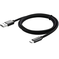 Kabel Data Tipe-C Nylon Berpelindung 1m Grosir dengan USB 3.0 untuk Ponsel, Menampilkan Pengisian Cepat 5A Konduktor Tembaga Murni