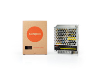Fuente de Alimentación LED MINJON 50W 12V 4.16A AC a DC, Uso Industrial, Alta Eficiencia, Salida Única, CE