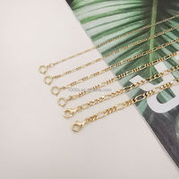 Bijoux Hip Hop AU750 18K or massif, chaîne à maillons français, collier de haute qualité, vente en gros, chaîne en Stock