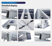 Sistema di Tettoie Solari per Auto, Struttura in Acciaio per Parcheggi Solari, Fornitura Diretta dalla Fabbrica per Costruzioni Fotovoltaiche Commerciali EPC
