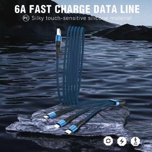 charge de haute qualité <span class=keywords><strong>c</strong></span>âble <span class=keywords><strong>usb</strong></span> 3 en 1 <span class=keywords><strong>usb</strong></span>-<span class=keywords><strong>c</strong></span> type <span class=keywords><strong>c</strong></span> V8 <span class=keywords><strong>micro</strong></span> pour iphone <span class=keywords><strong>c</strong></span>âble de données <span class=keywords><strong>USB</strong></span> rapide pour téléphone portable - Product Image 6