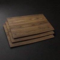Panneau de placage souple et léger en grain de noyer et sable de quartz, ignifuge et insonorisant, pour murs intérieurs et extérieurs domestiques