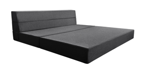 Folding Convertible Square <b>Sofa</b> <b>Bed</b> with Pillow Foam Floor Mattress <b>Foldable</b> Futon Couch <b>Bed</b> for Living Room/Villa/Guest/Office - Product Image 4