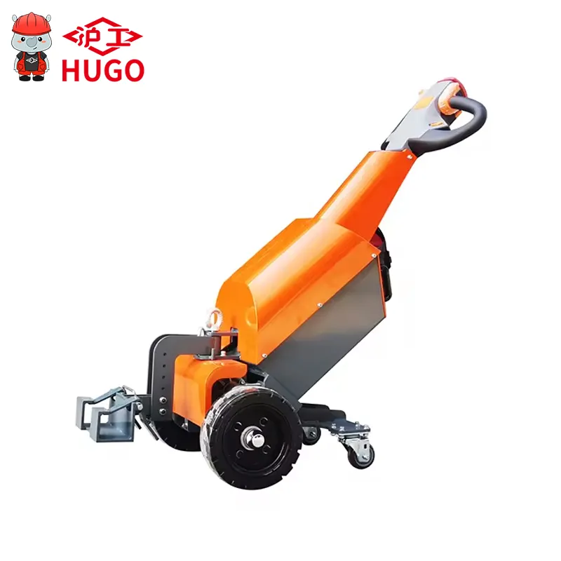 1T Big Bettery Power Small Mover Towing Equipment Carrying Trolley Cart Electric Tow Tractor Tugger