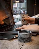 PD Type C à Type C Usb 60W Charge Magnétique Enroulé USB C Téléphone Aimant Chargeur Câble Cordon Bio Magnétique Charge Rapide